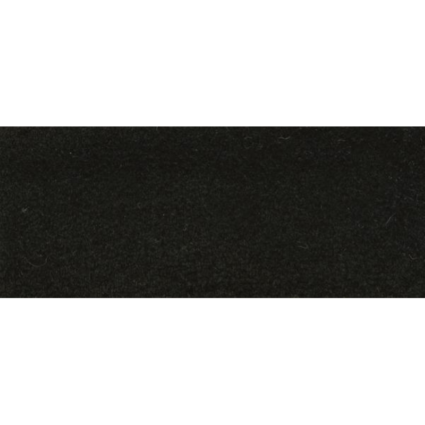 MOQUETTE NERA LISCIA 70*140