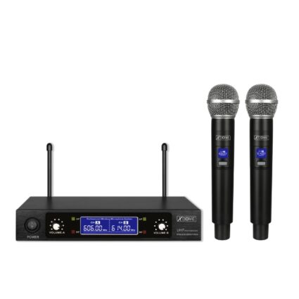 KIT RADIOMICR. DOPPIO WIREL. UHF